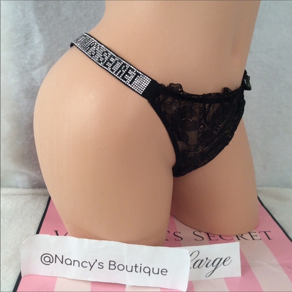 Victoria’s Secret bombshell shine Strap Brazilian